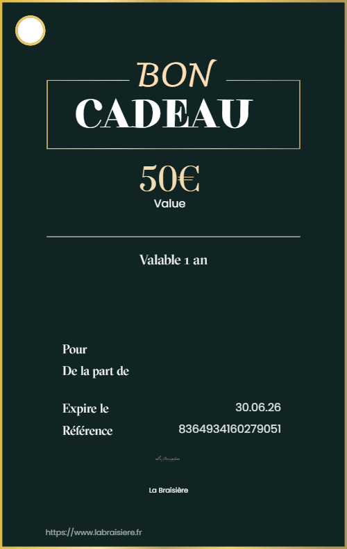Bon achat 50€
